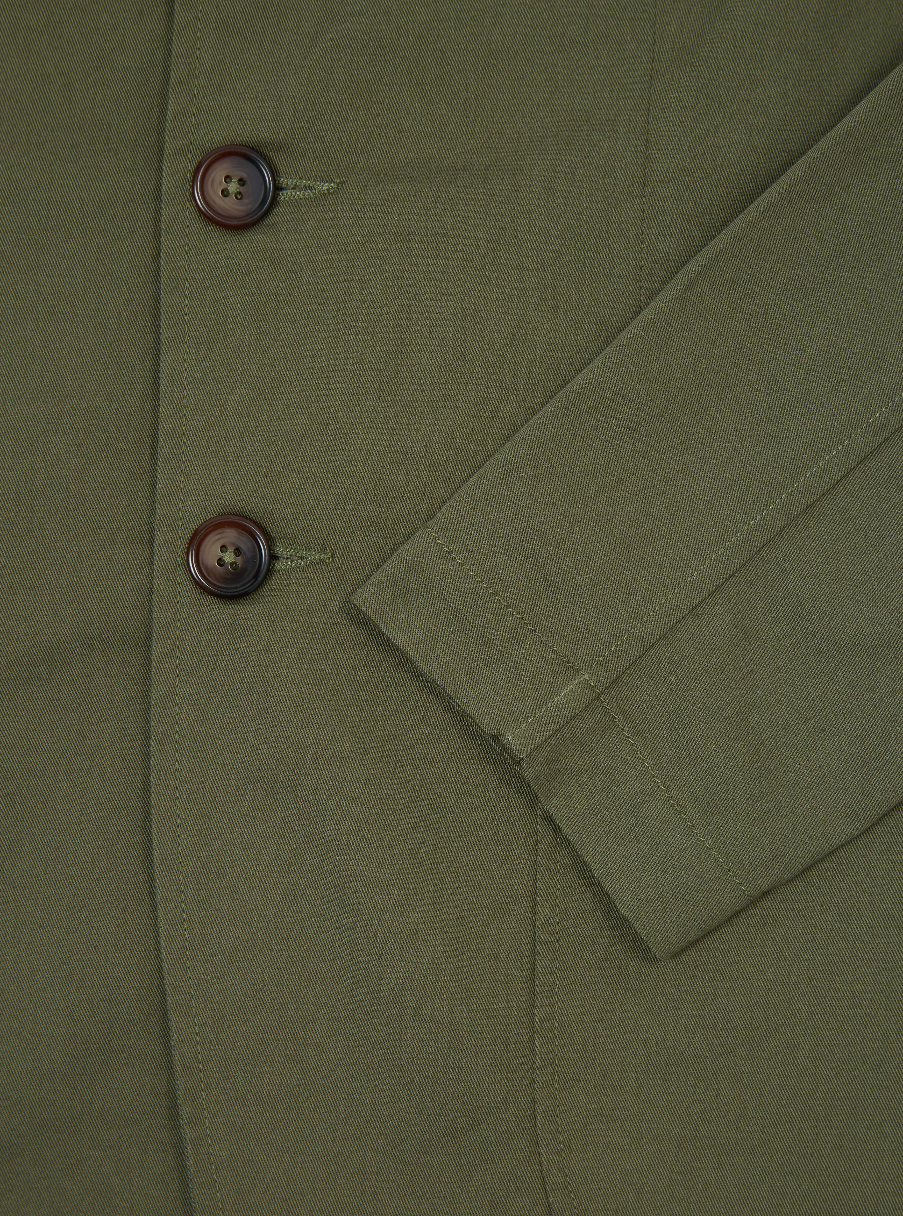 Universal Workss London Jacket In Light Olive Twill