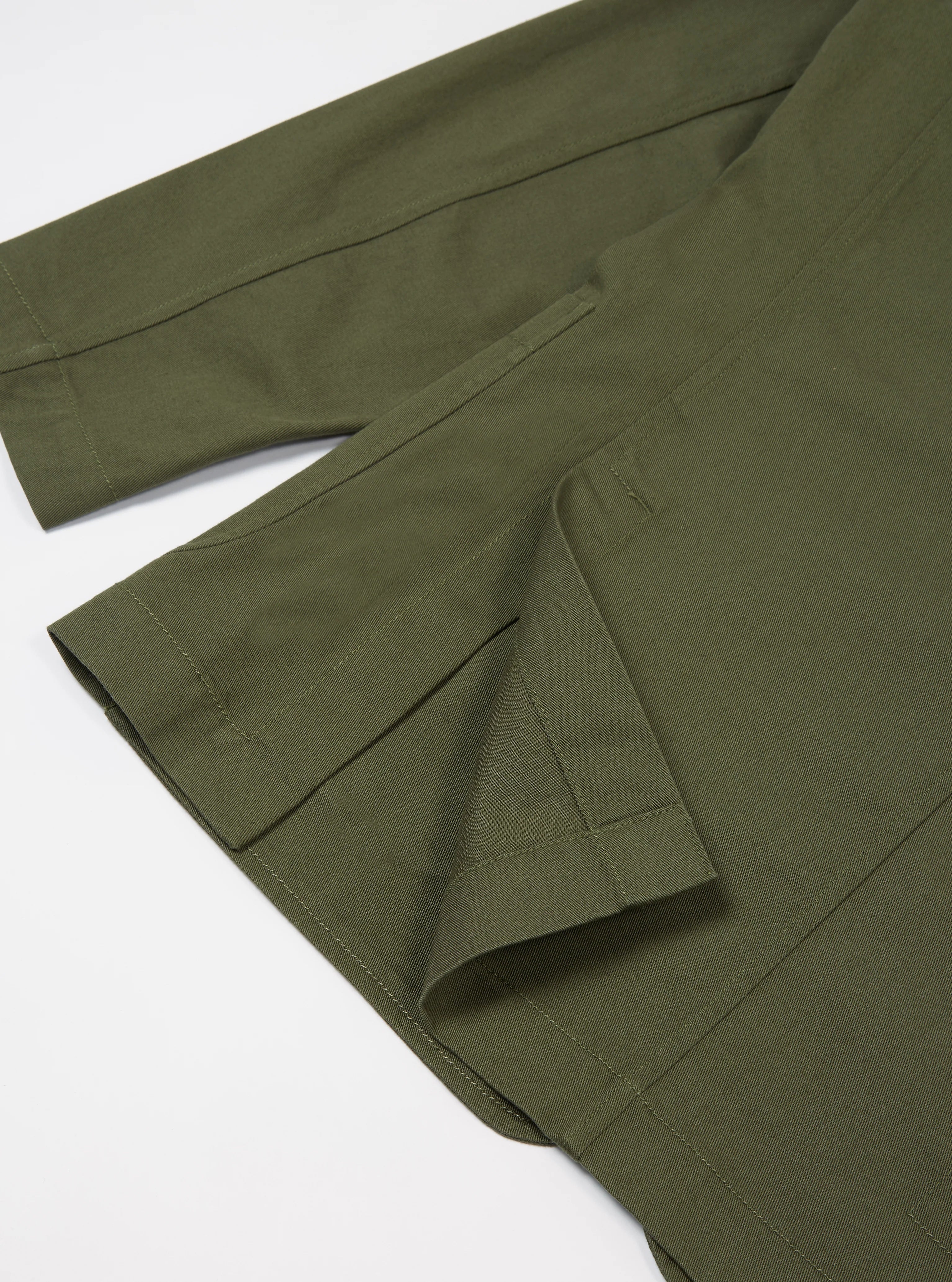 Universal Workss London Jacket In Light Olive Twill