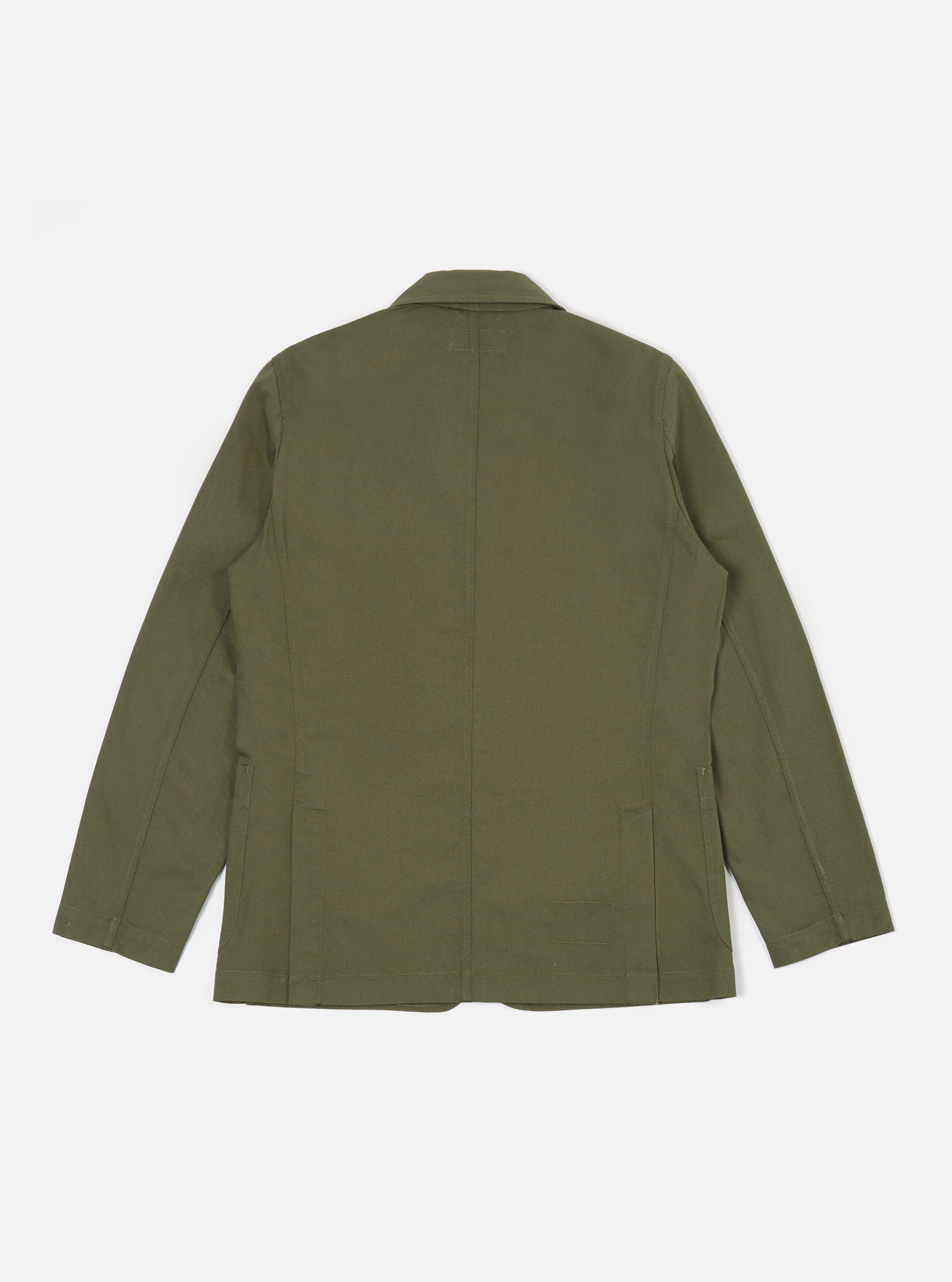Universal Workss London Jacket In Light Olive Twill