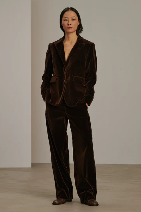 Soeur Celestin Trousers Brown Velvet