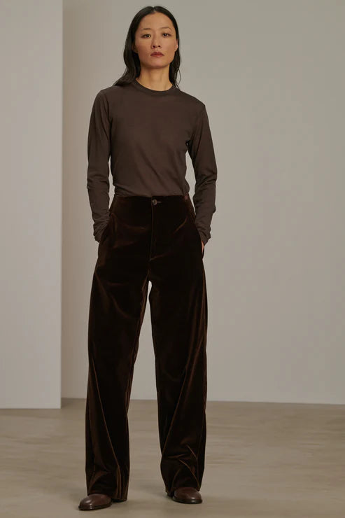 Soeur Celestin Trousers Brown Velvet