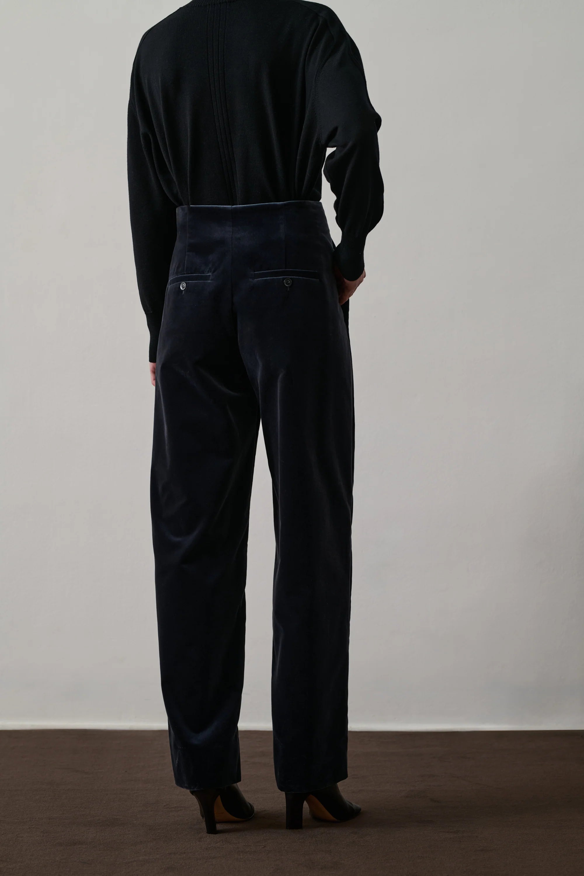Soeur Celestin trousers - Pewter Blue