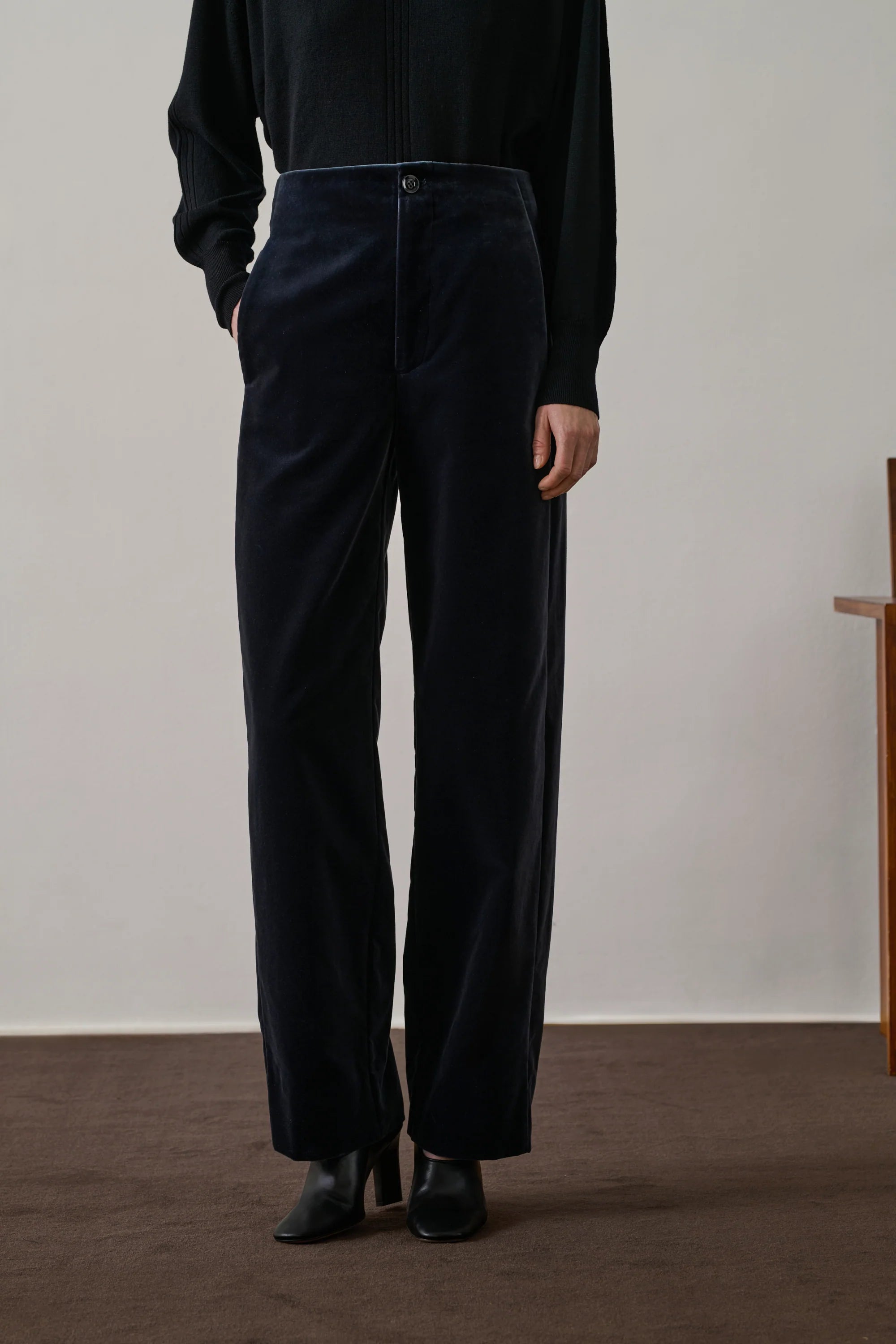 Soeur Celestin trousers - Pewter Blue