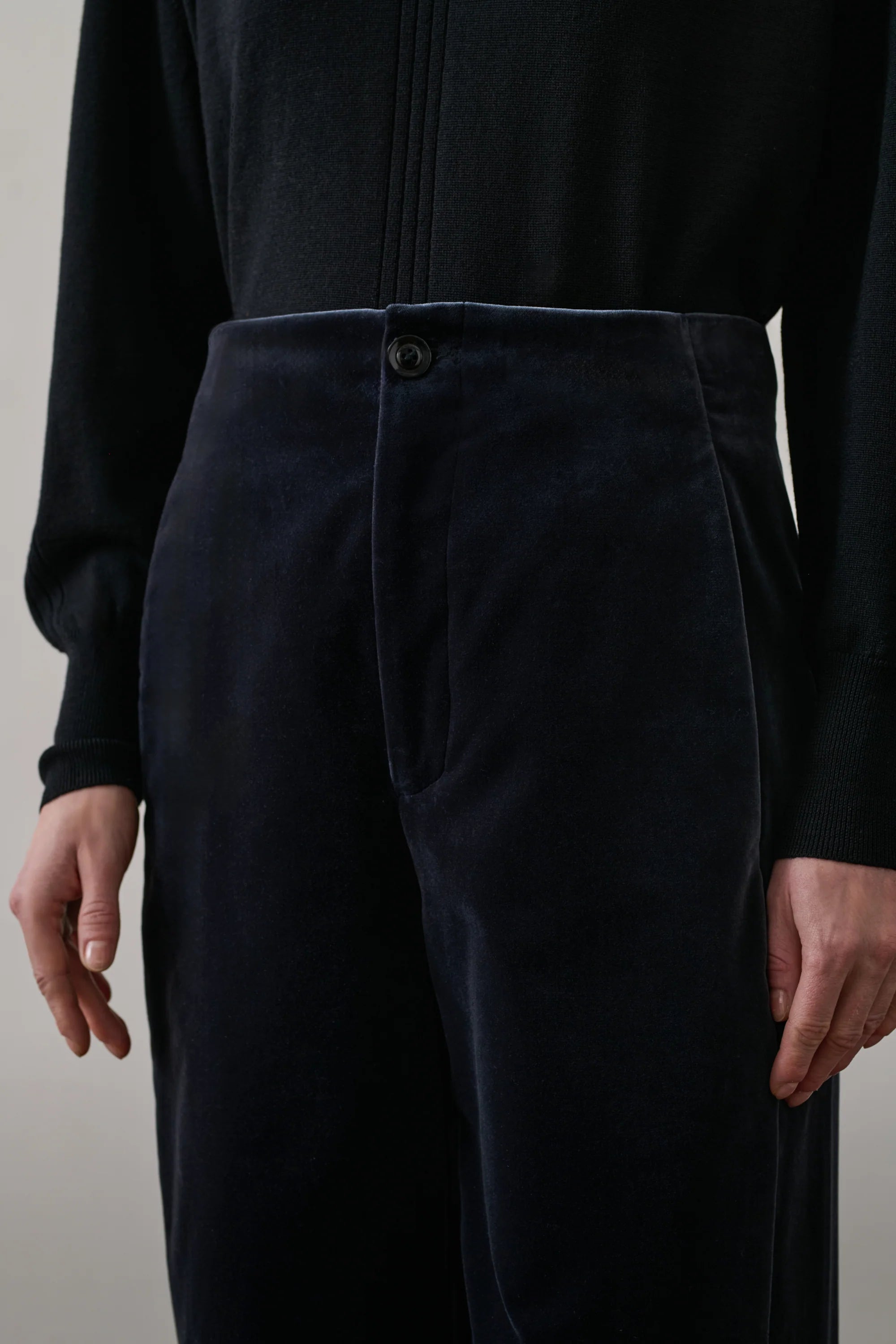 Soeur Celestin trousers - Pewter Blue