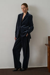 Soeur Celestin trousers - Pewter Blue
