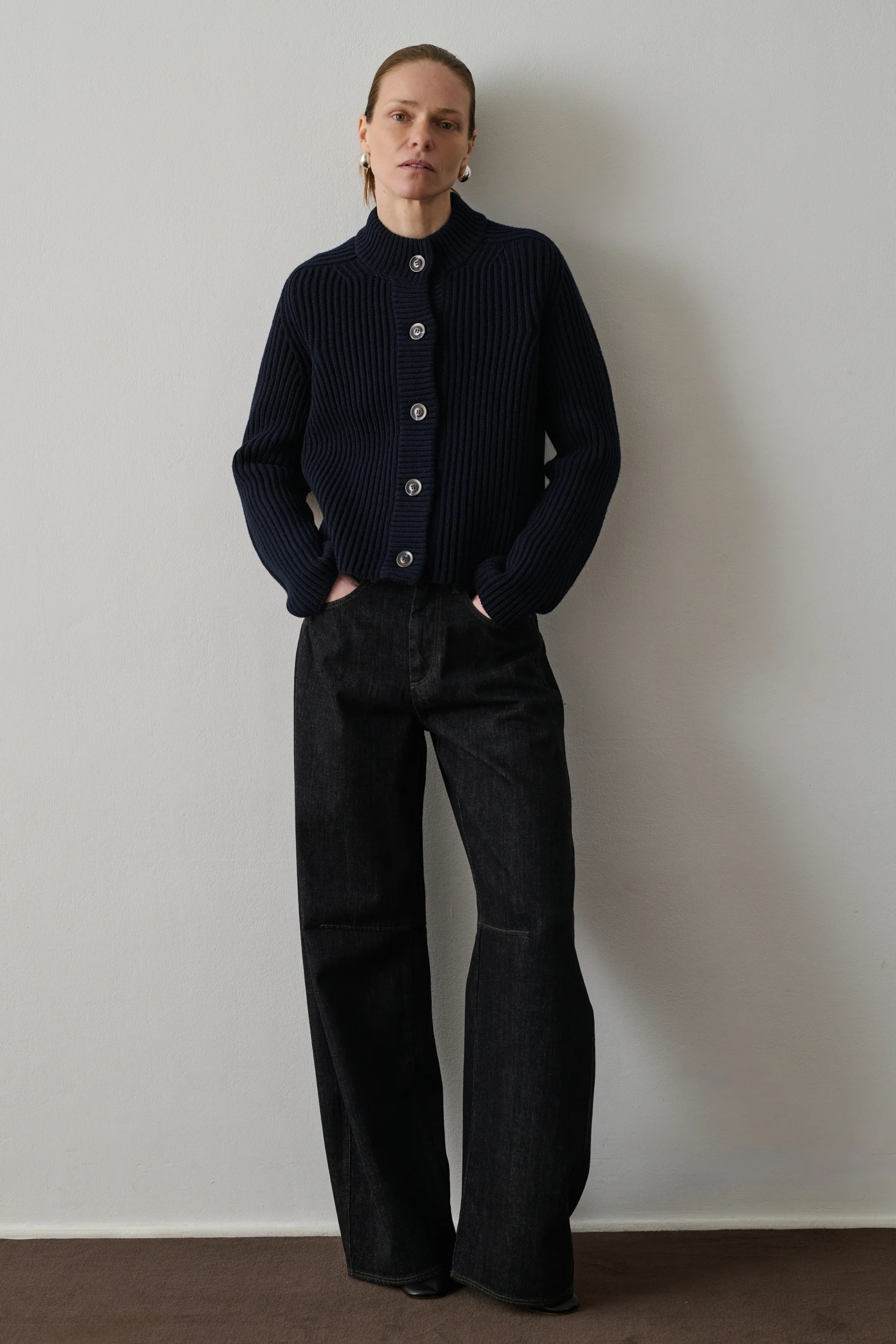 Soeur Flaubert cardigan - Navy