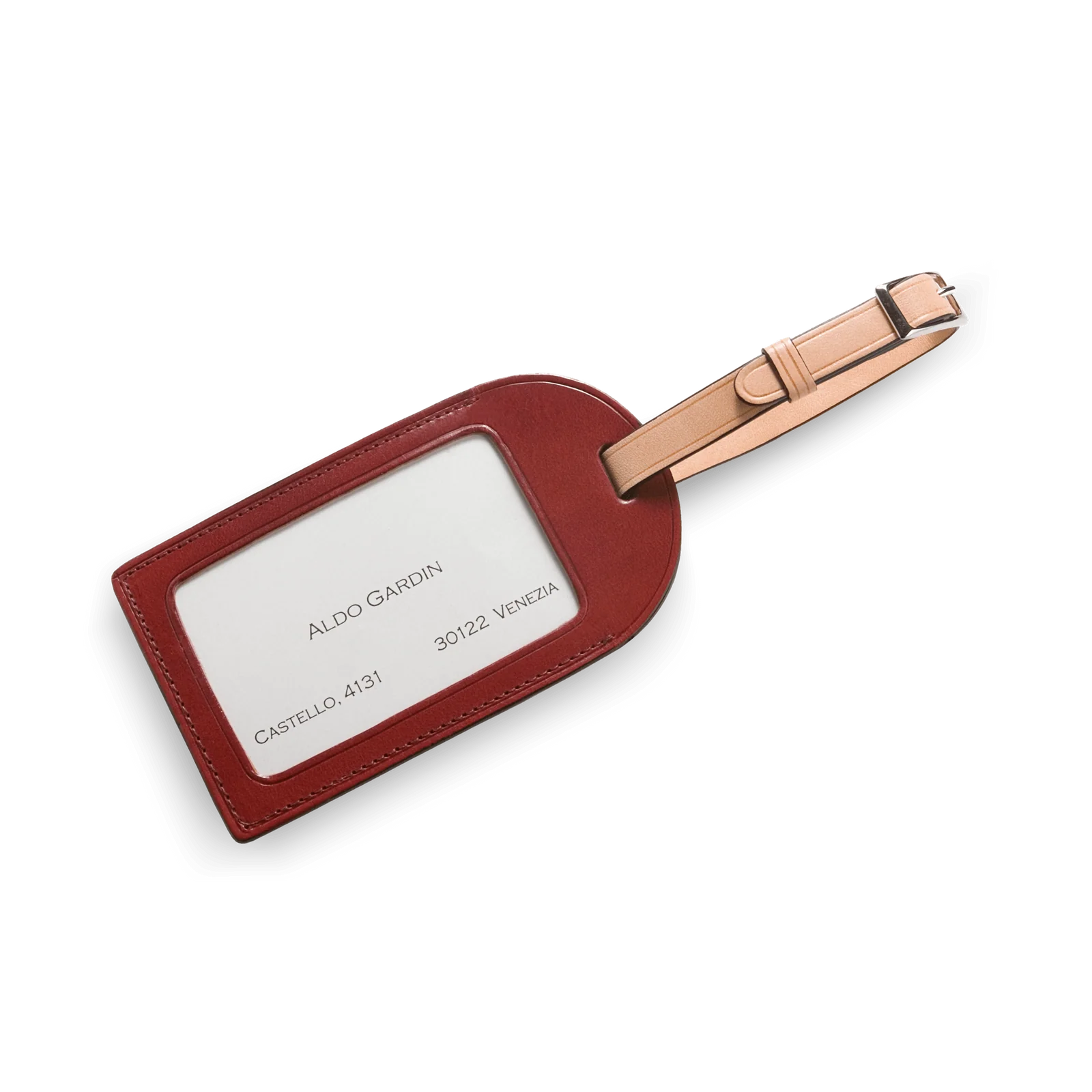 Il Bussetto Luggage Tag Tibetan Red