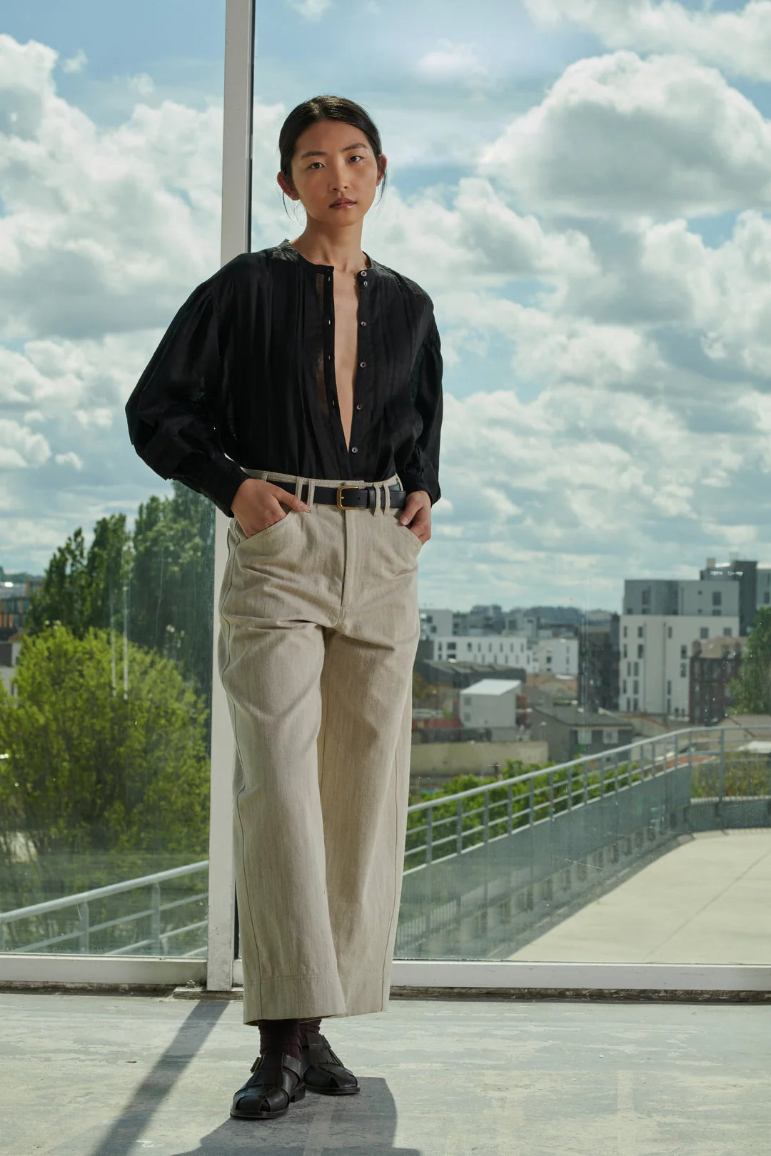 Soeur Cafe Belt Black