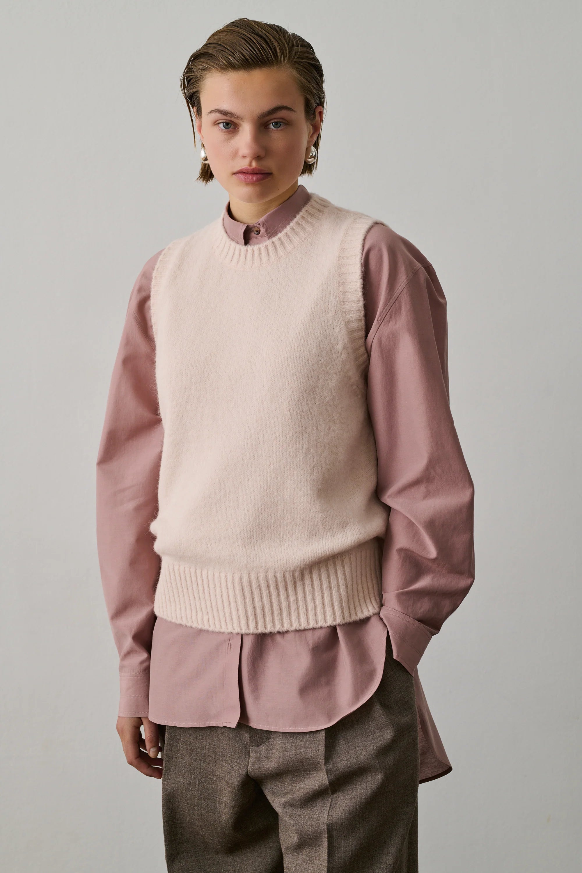 Soeur Namaste Vest Pale Rose