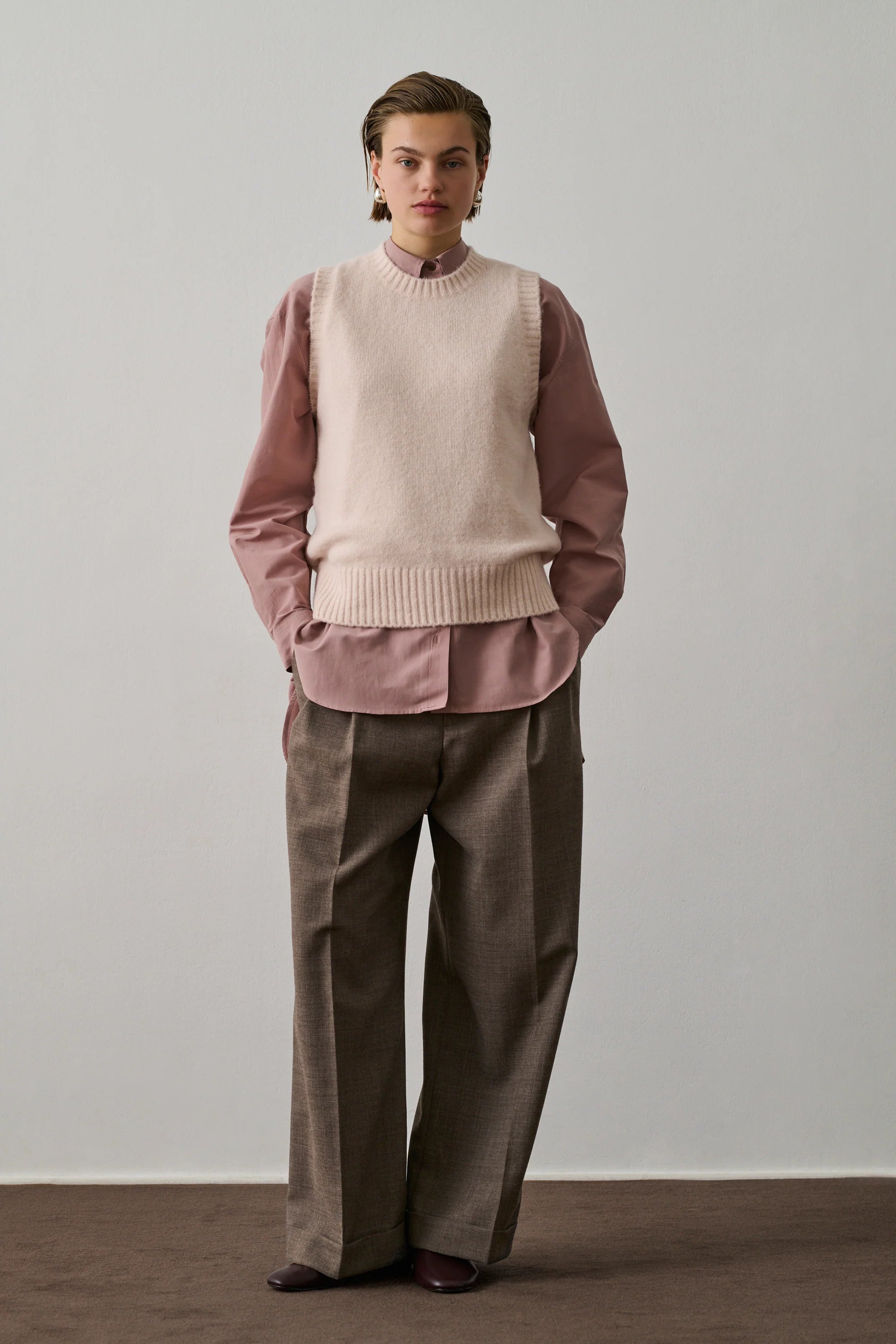 Soeur Namaste Vest Pale Rose