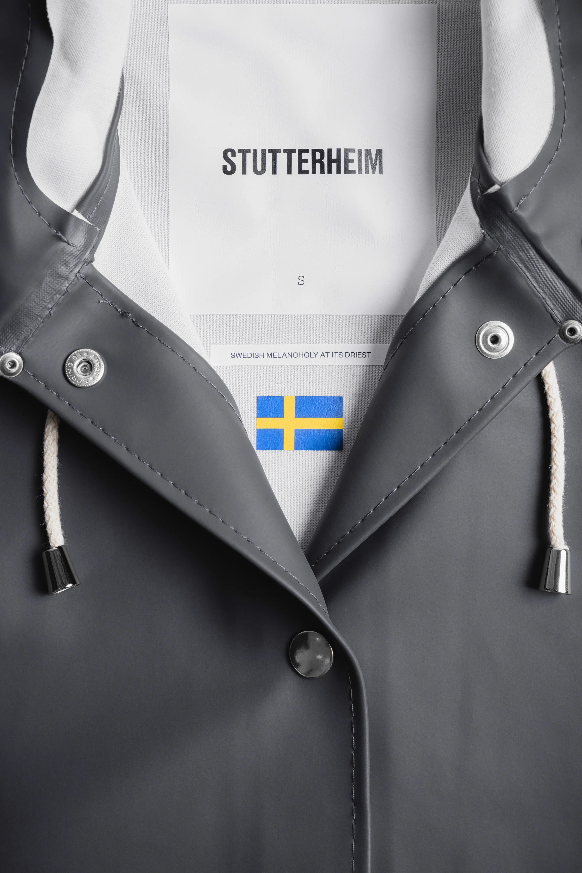 Stutterheim Moseback Lightweight Charcoal