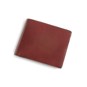 Il Bussetto Bifold Wallet with Coin Pouch Bordeaux