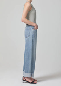 Citizens of Humanity Ayla Baggy Cuffed Crop in Skylights