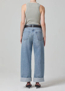Citizens of Humanity Ayla Baggy Cuffed Crop in Skylights