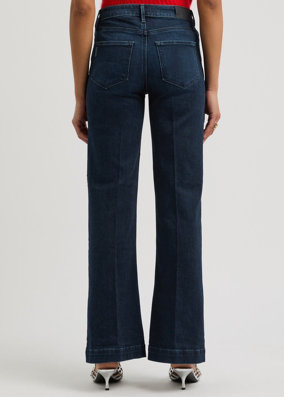 Paige Leenah 32" Wide Leg Jean - Praline
