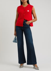 Paige Leenah 32" Wide Leg Jean - Praline