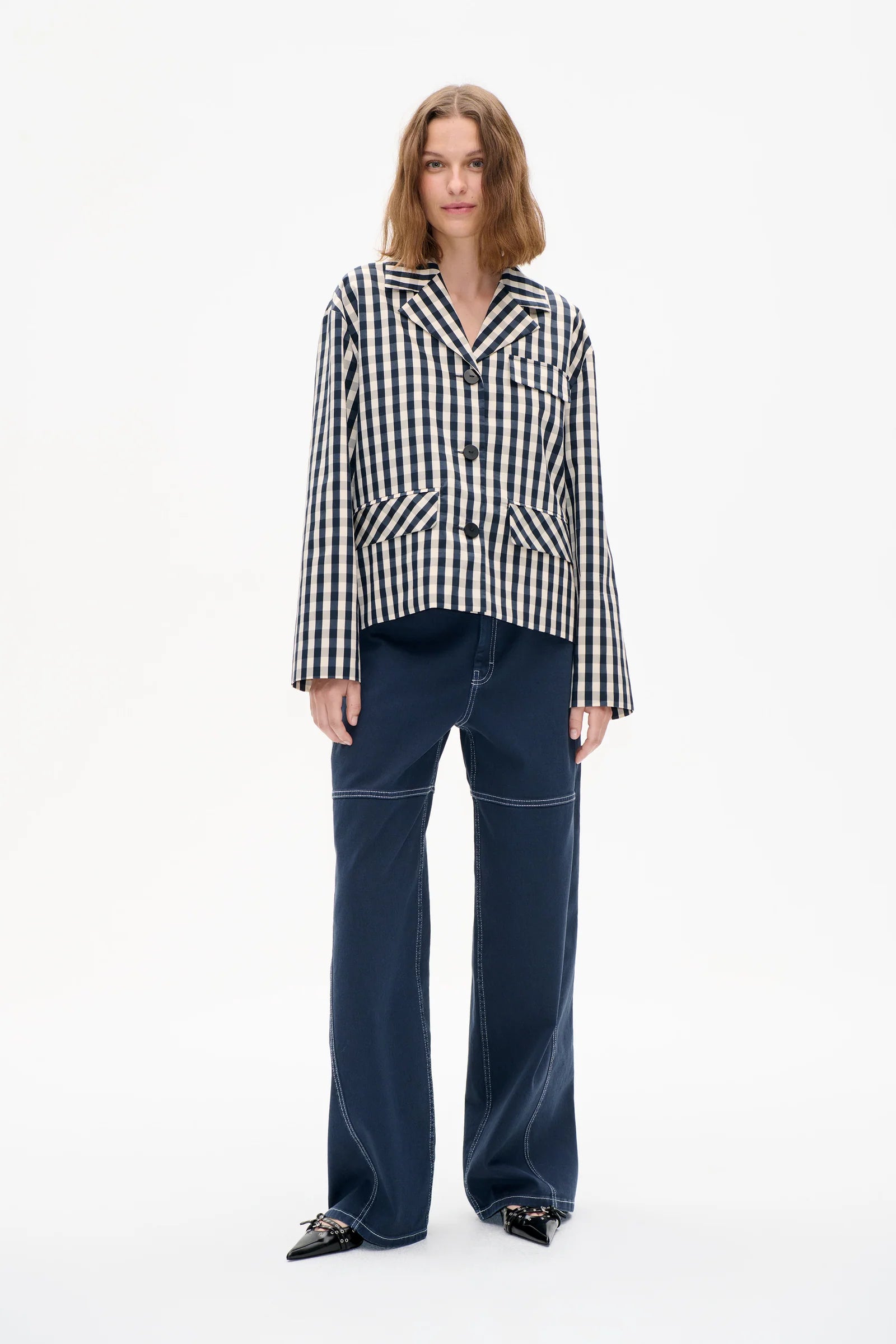 Baum und Pferdgarten Bani Jacket in Navy Check