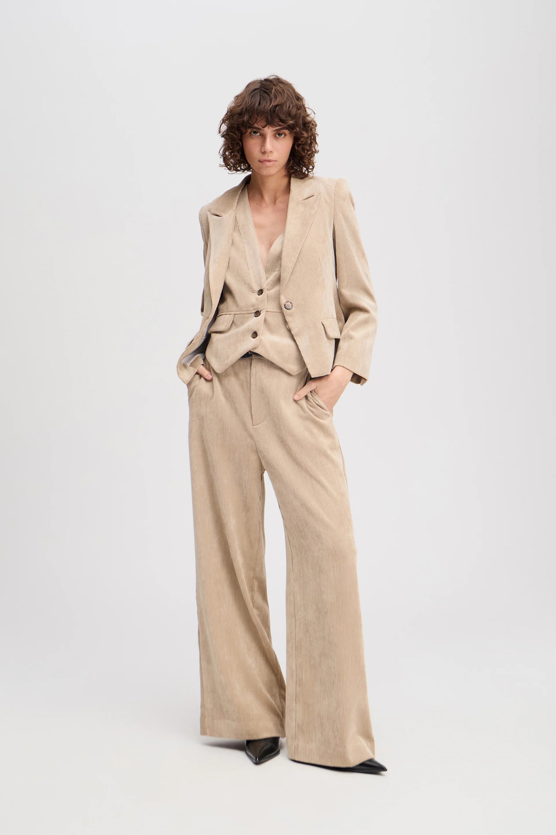 Munthe Lelouis Pants Latte