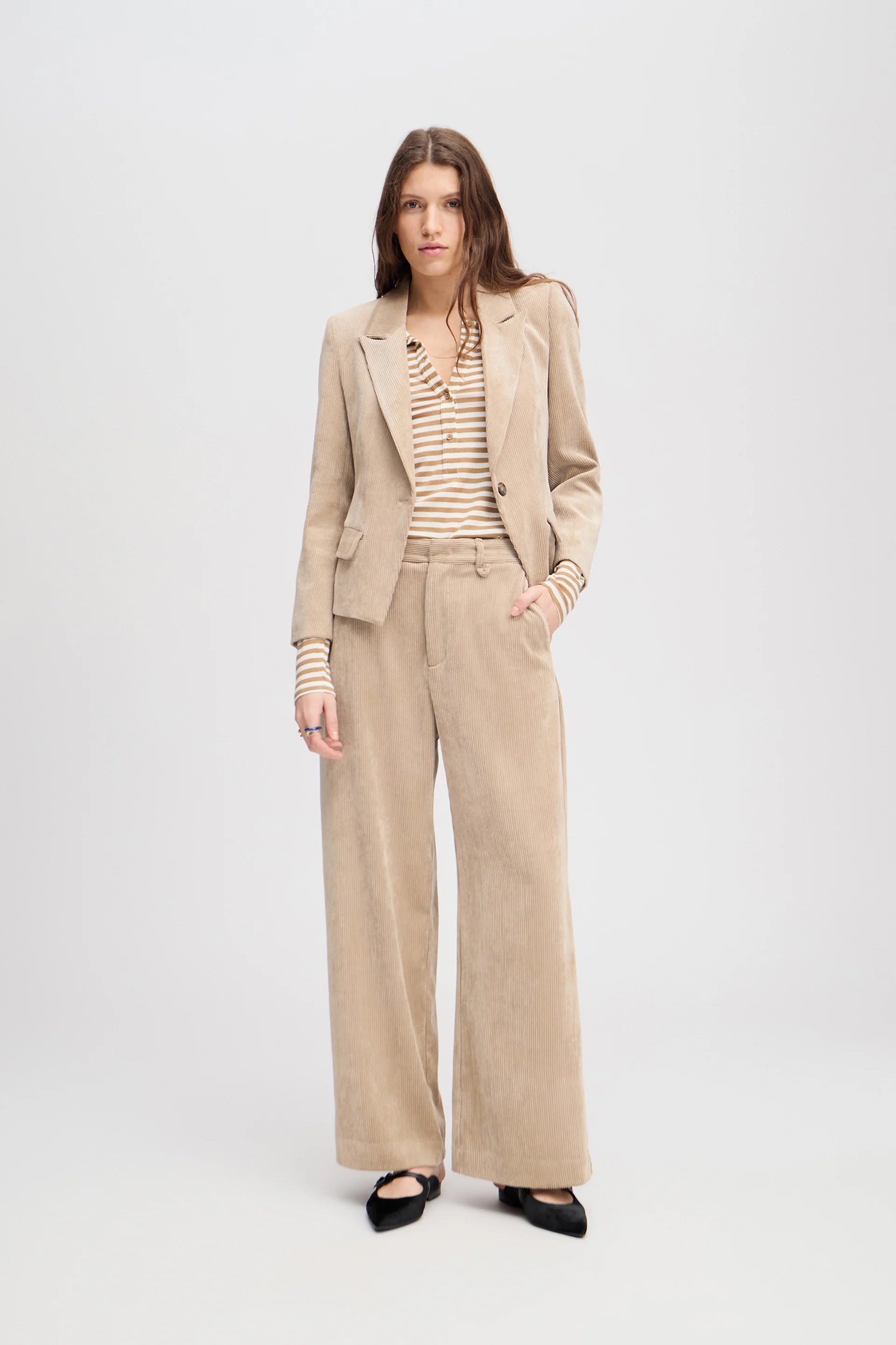Munthe Lelouis Pants Latte