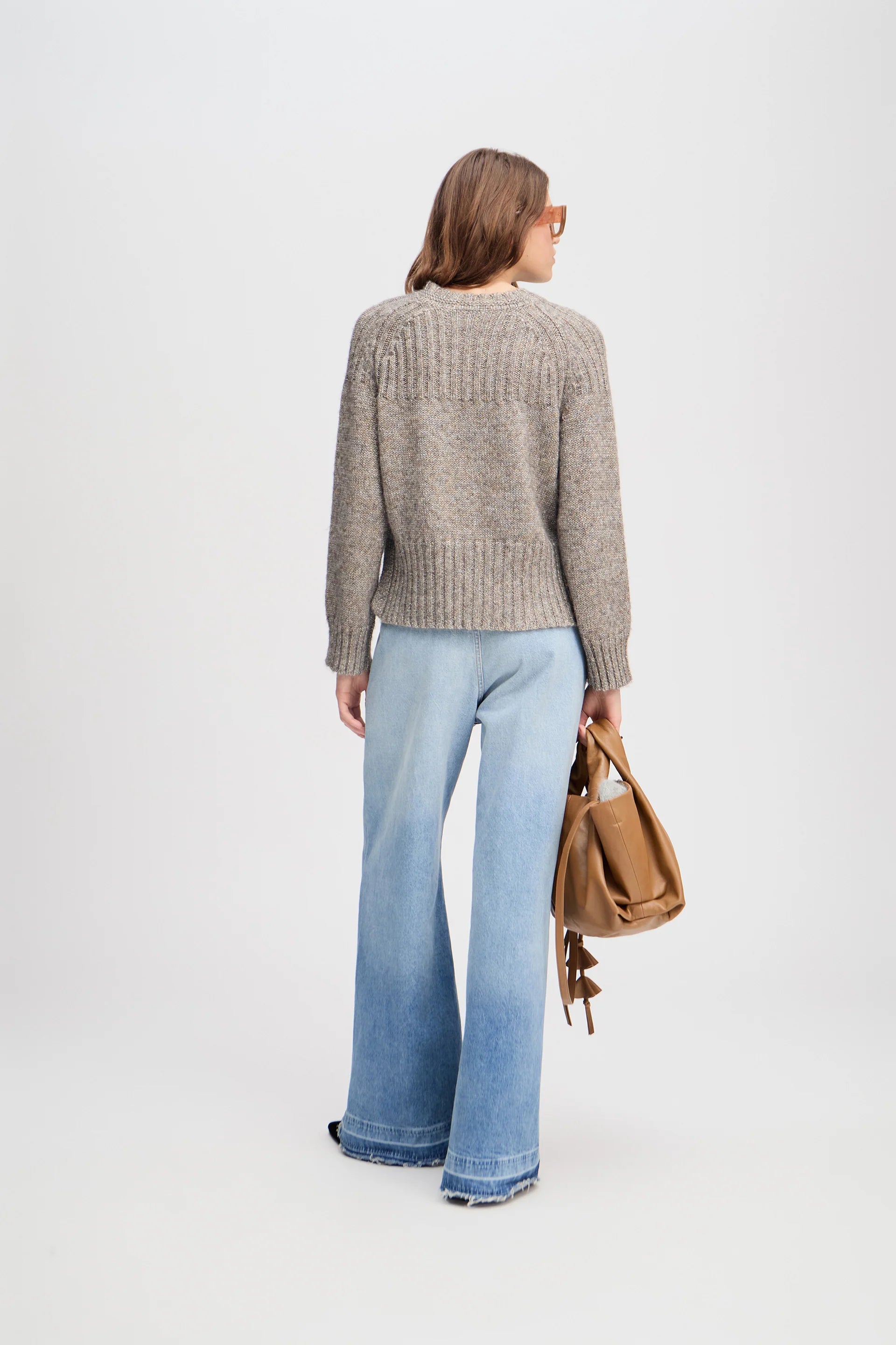 Munthe Lohanna Knitted Jumper Charcoal