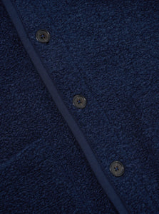 Universal Works Alvar Fleece Lancaster Jacket Navy