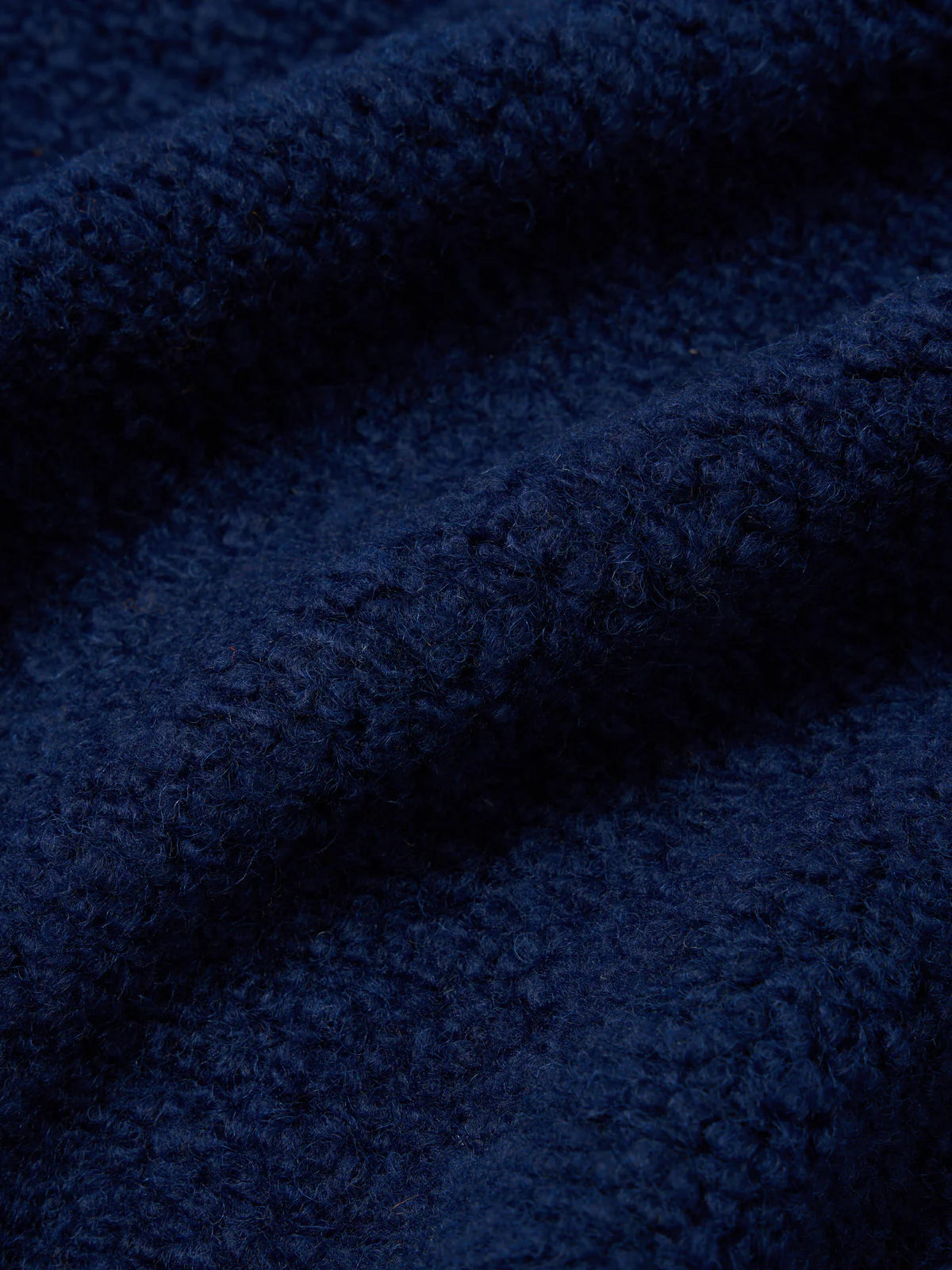 Universal Works Alvar Fleece Lancaster Jacket Navy