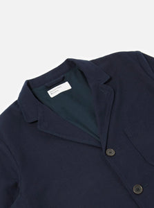 Universal Works Brushed Moleskin Three Button Jacket Navy