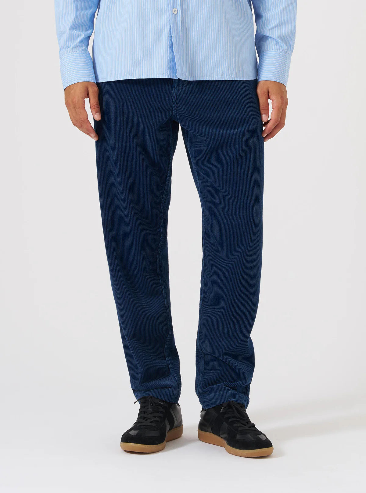 Universal Works Recycled Cord Military Chino Indigo