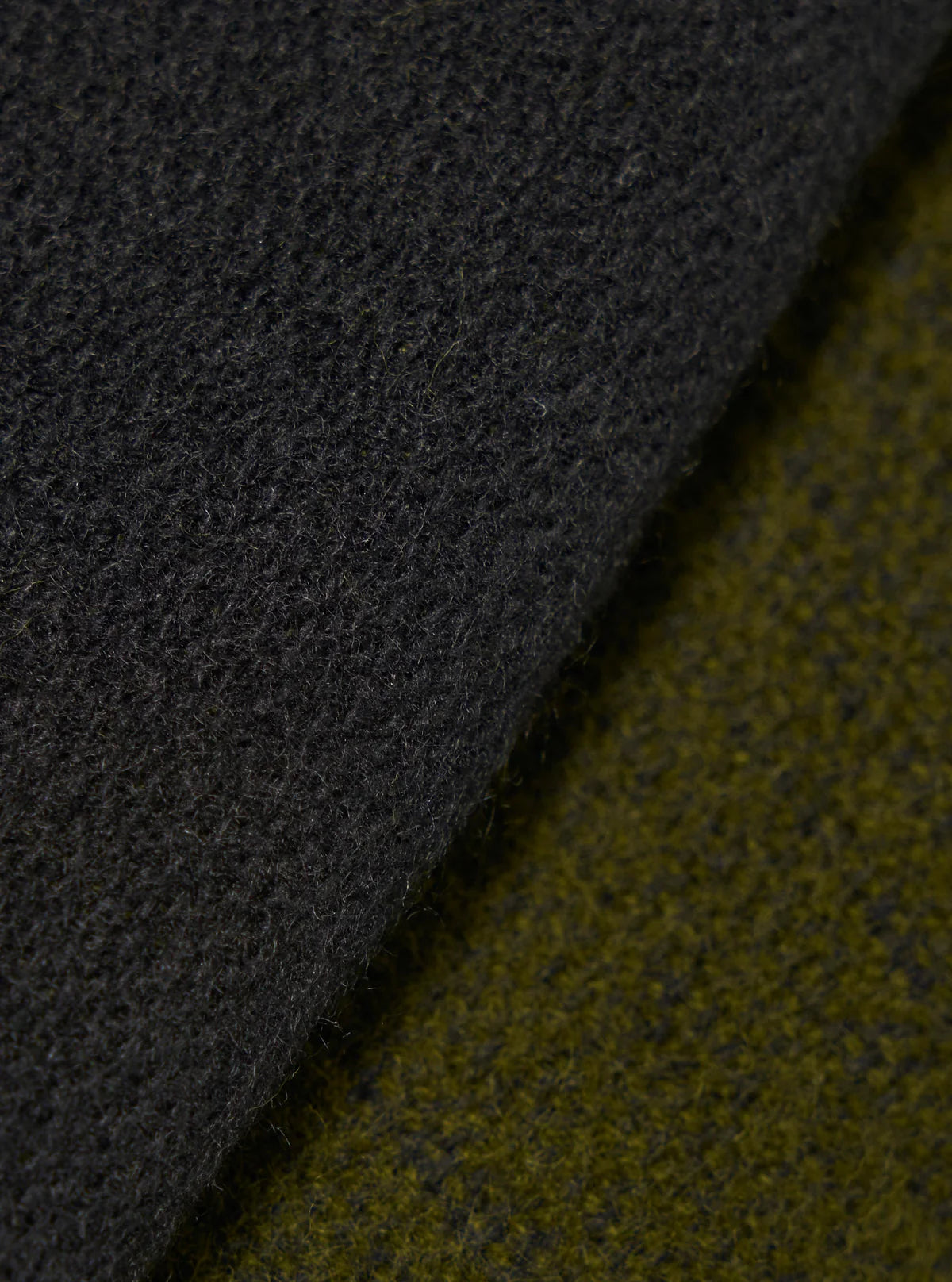 Universal Works Double Sided Scarf Green/Black