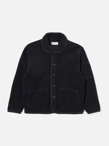 Universal Works Alvar Fleece Lancaster Jacket Navy