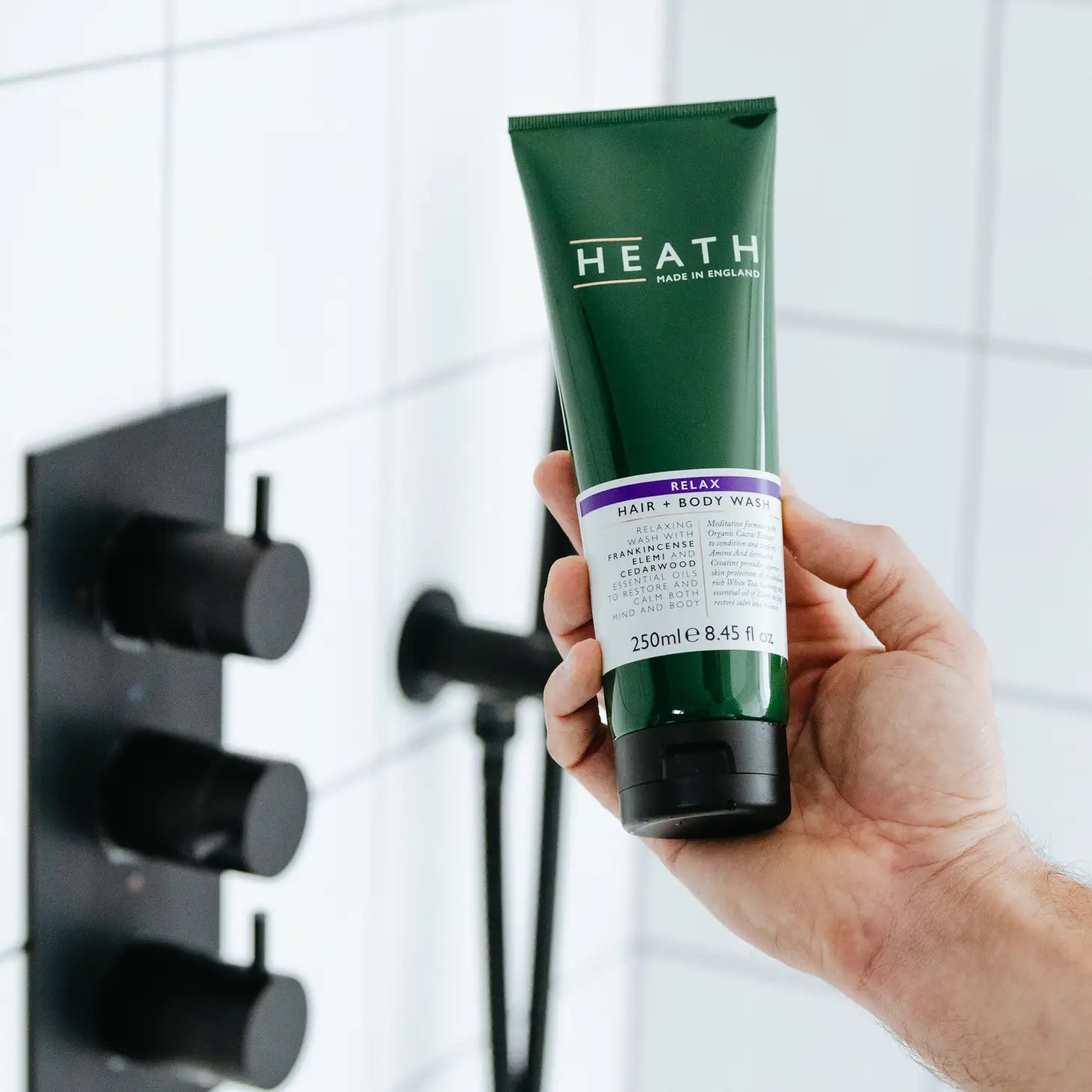 Heath Relax Hair & Body Wash 250ml