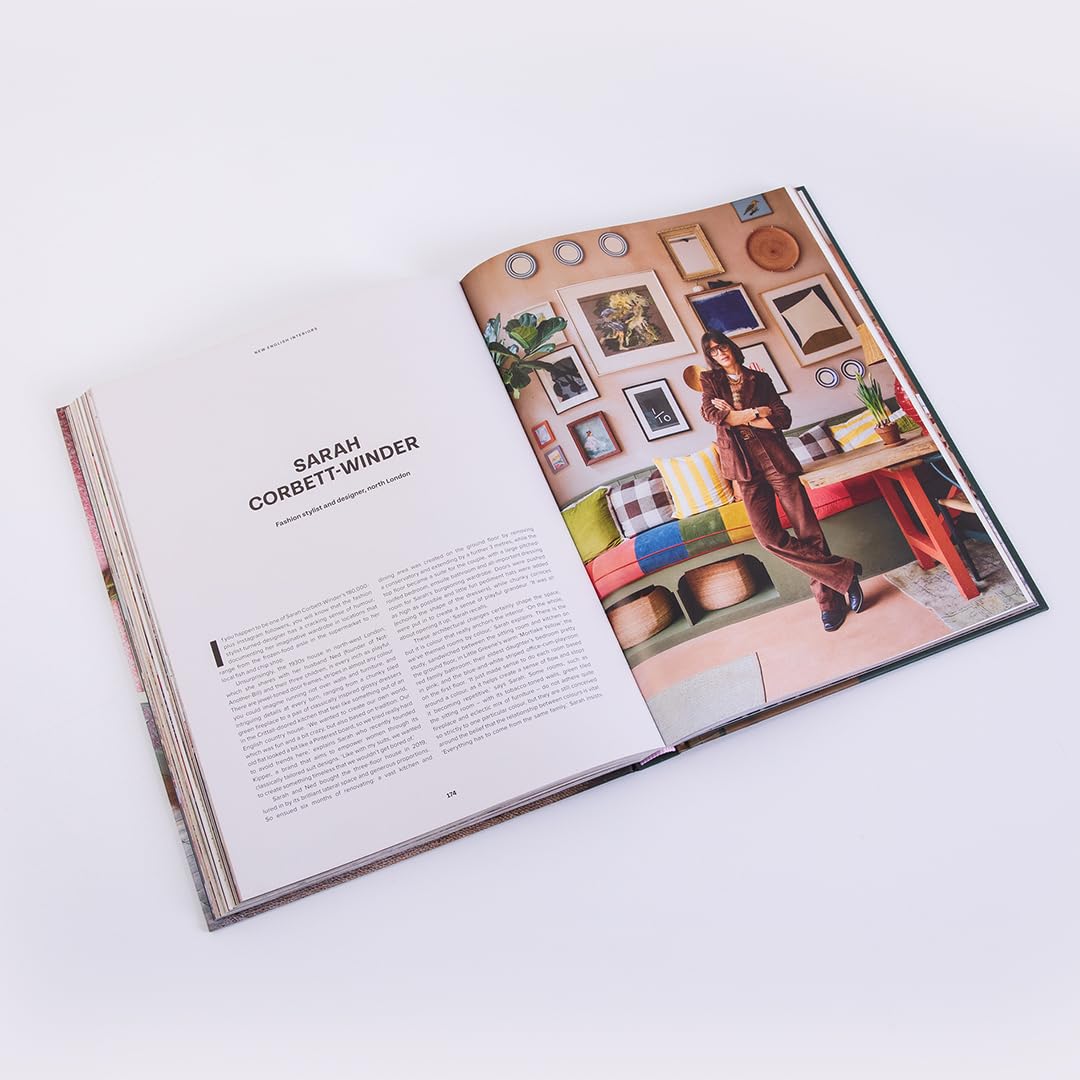 Book- New English Interiors : At Home with Today's Creatives by Elizabeth Metcalfe