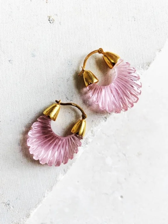 Shyla Ettienne Earrings Pink