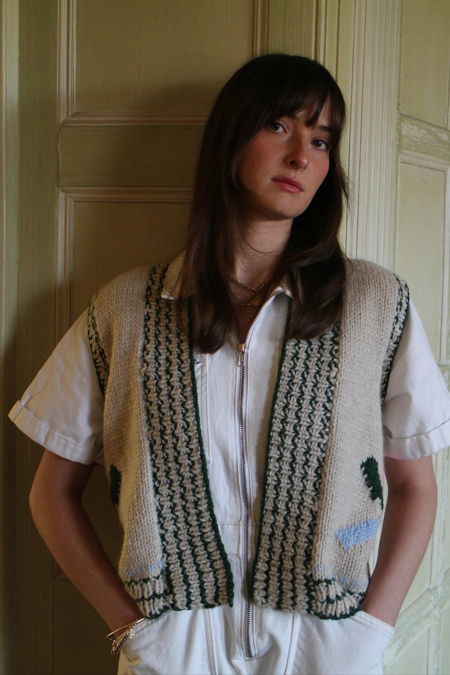Nicky Dupont London Palma Sleeveless Cardigan