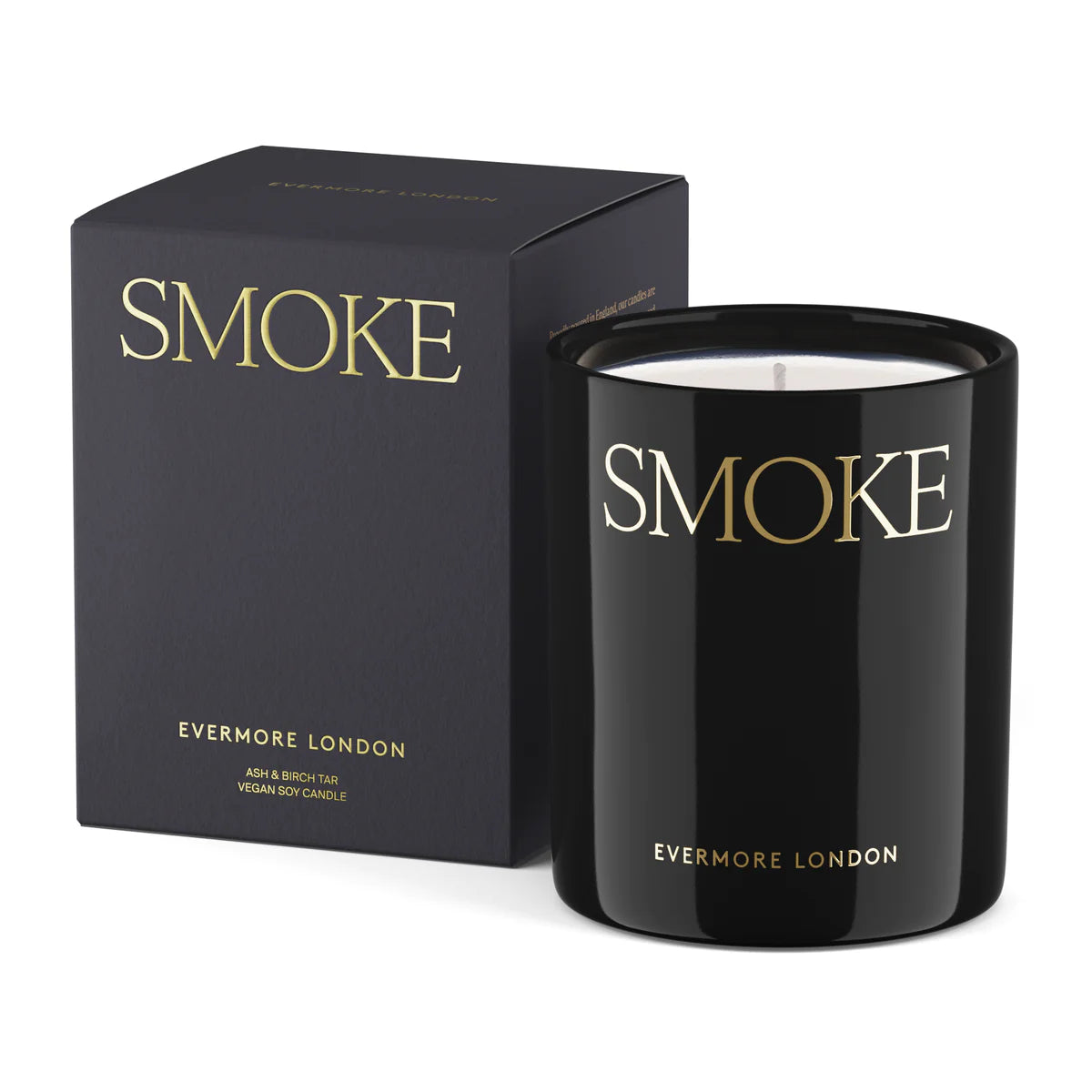 Evermore Smoke Candle 300g Ash & Birch Tar