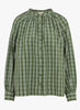 Petite Mendigote Tea Checks Blouse