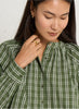 Petite Mendigote Tea Checks Blouse