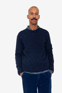 Folk Chain Crew Navy