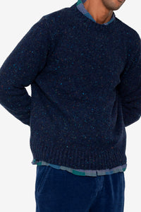 Folk Chain Crew Navy