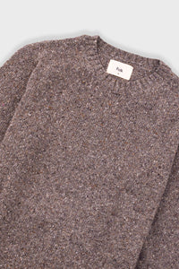 Folk Chain Crew Jumper Porcini