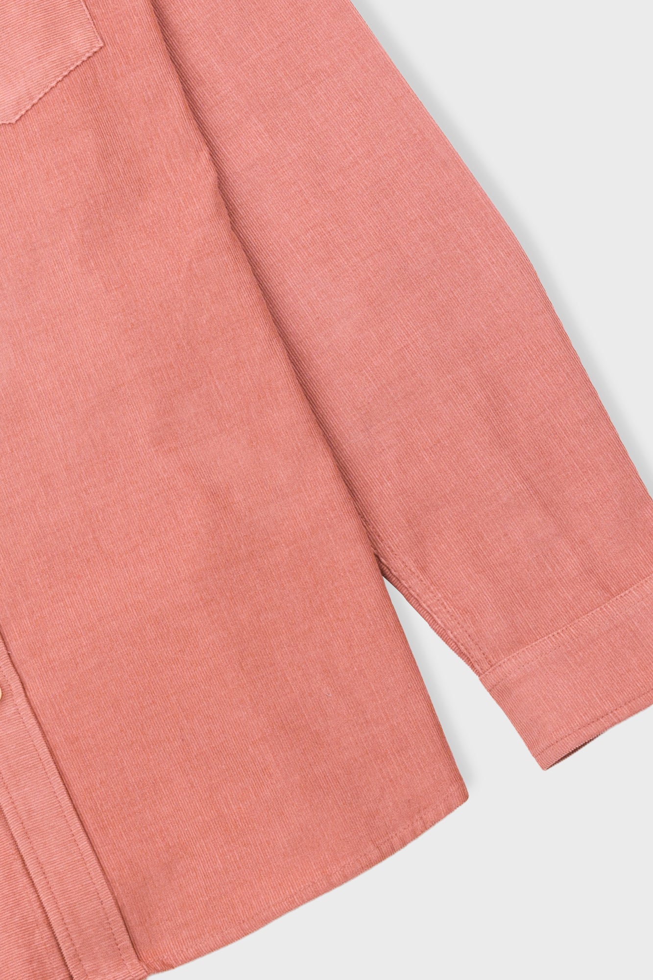 Folk Direction Babycord Shirt - Dusty Pink