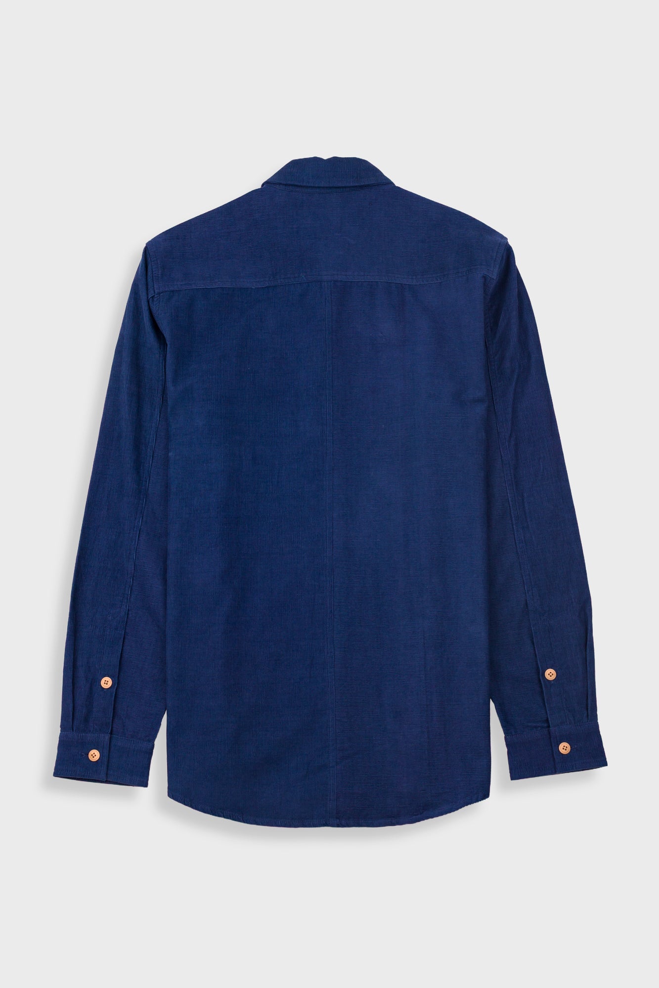 Folk Direction Babycord Shirt - Washed Ink