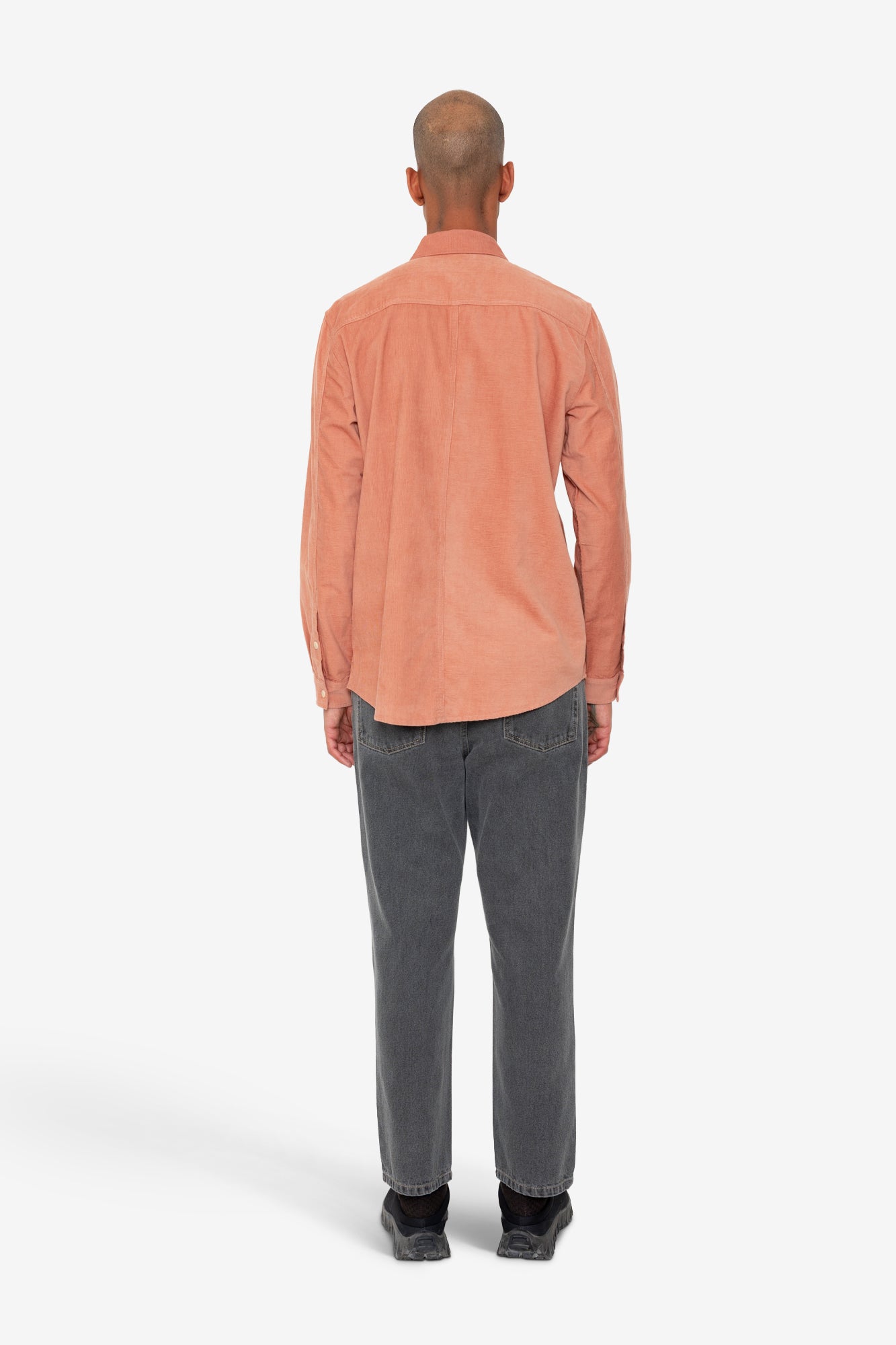 Folk Direction Babycord Shirt - Dusty Pink