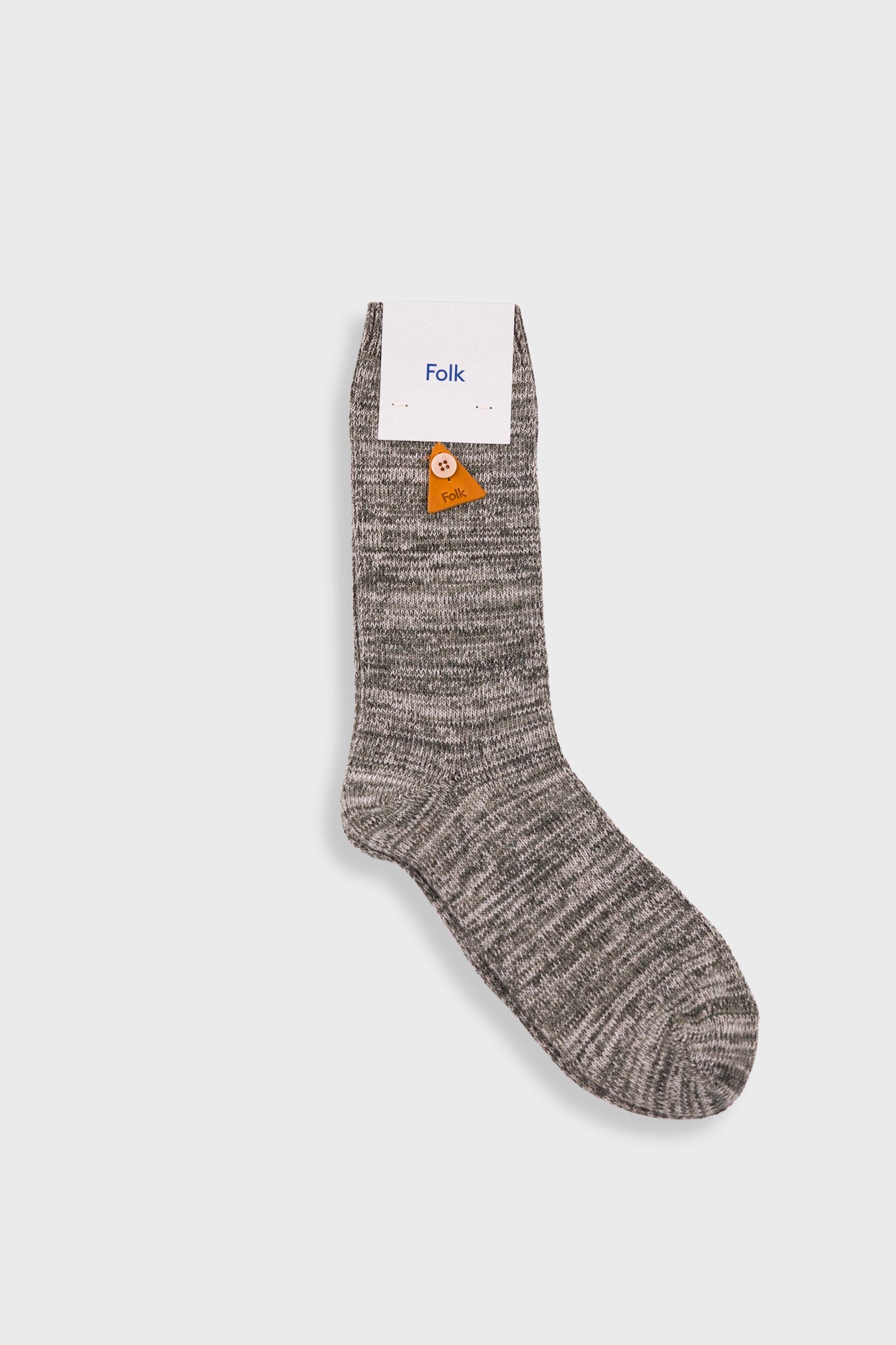 Folk Melange Socks Sage Mix