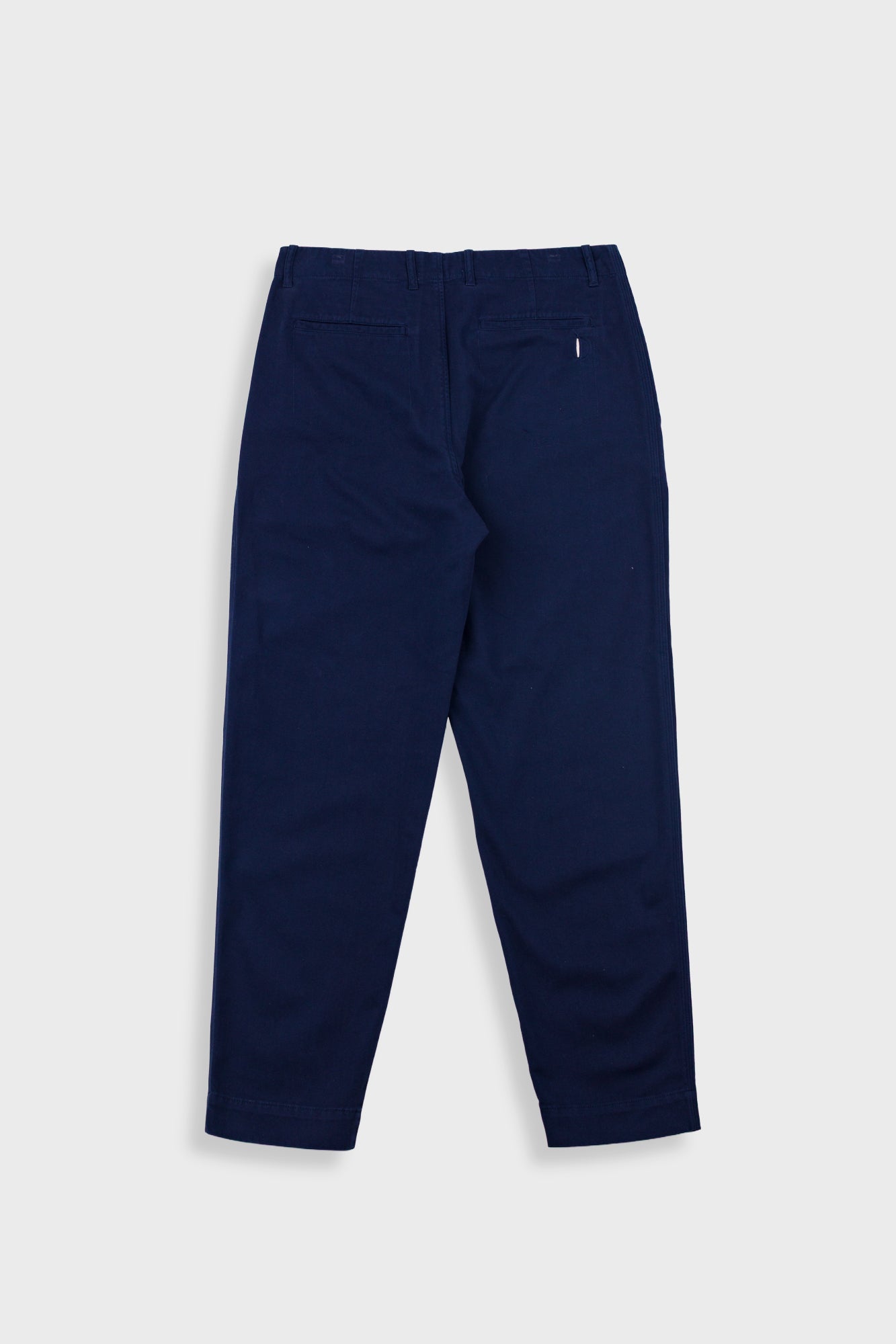 Folk Assembly Pant Deep Navy Brushed Twill