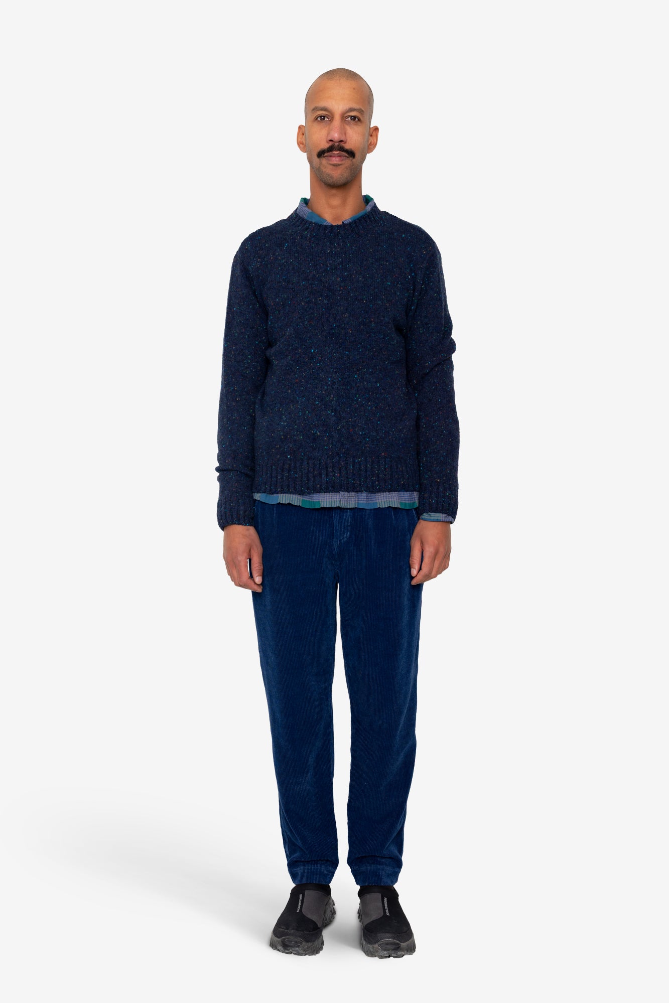 Folk Chain Crew Navy