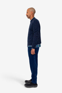 Folk Chain Crew Navy