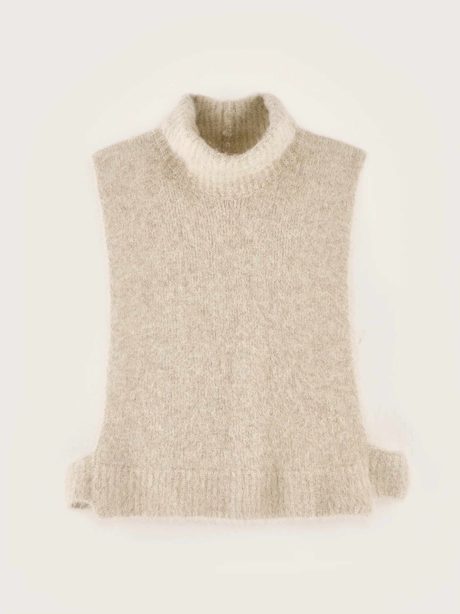 Bellerose Darren Knitted Vest in Oyster