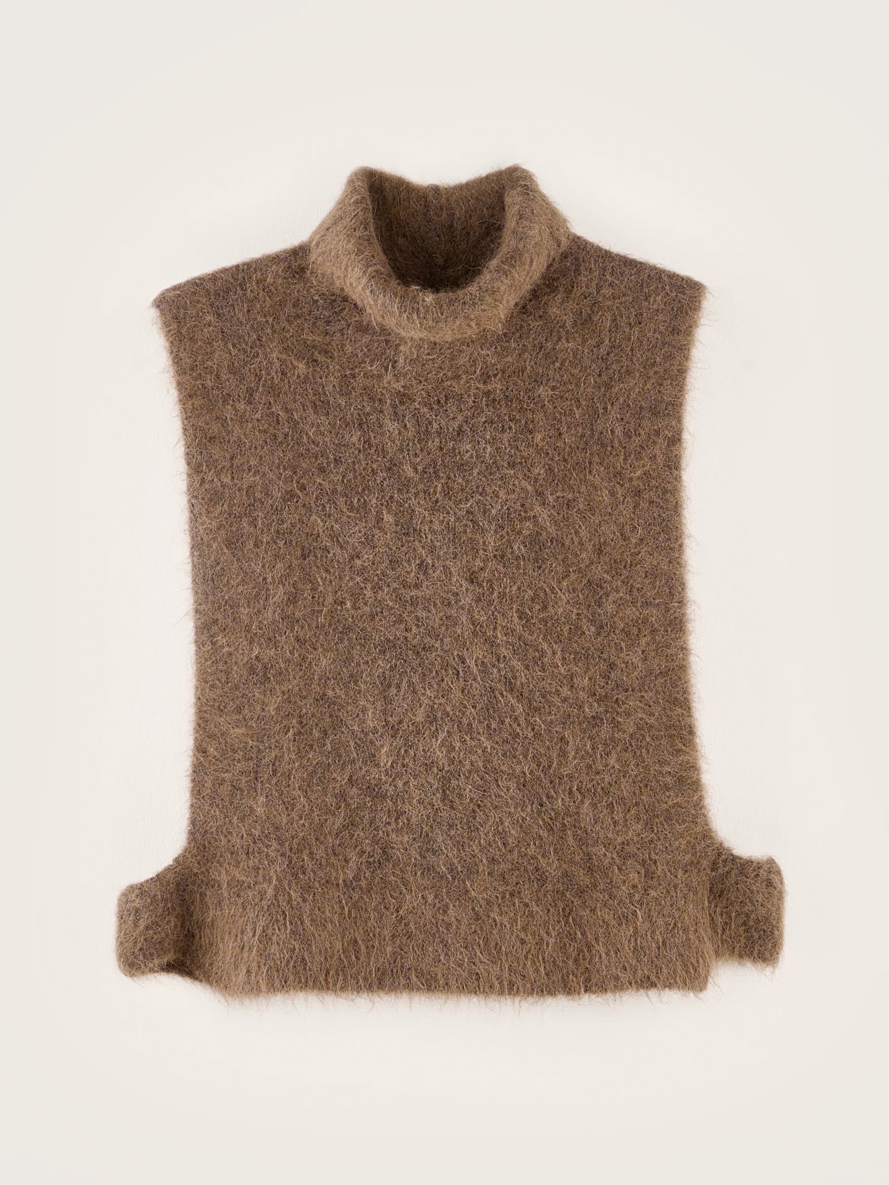Bellerose Darren Knitted Vest in Ebony