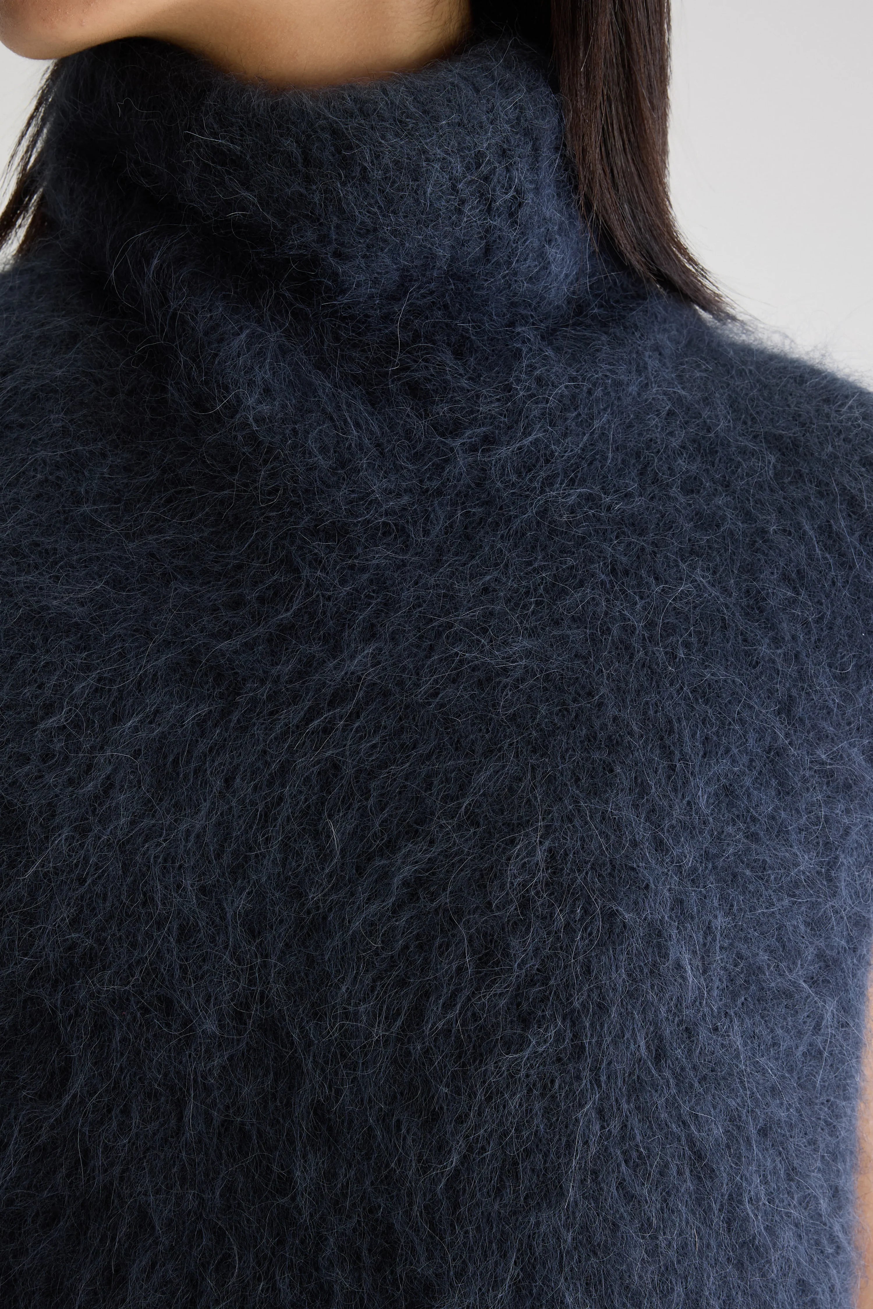 Bellerose Daren Knitted Vest in Navy